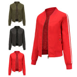Women Trench Coat Short Flight Jacket Women's Spring and Autumn Jacket