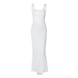 Women Dresses Spring Sexy Backless Spaghetti Straps Dress