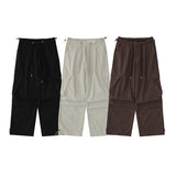 Women Sweatpants Retro Overalls Men and Women Loose Wide-Leg Casual Pants