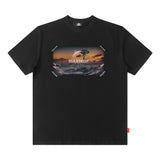 Men T Shirt Hip Hop Summer Casual Short Sleeve T-shirt Men