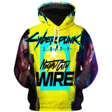 Cyberpunk 2077 Hoodie Autumn and Winter Cyberpunk 2077 Series 3D Hooded Sweater