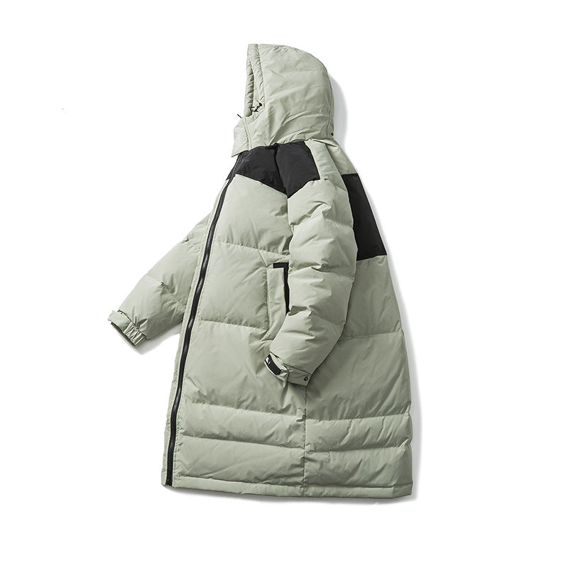 Unisex Winter Cotton Coat Hooded down Jacket Warm down Jacket