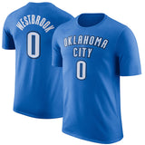 NBA T-Shirts T-Shirt Men's NBA Thunder T-Shirt Basketball Shirt Short Sleeve Top