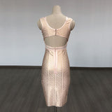 Women's Evening Dress Amazon Hot Sling Bronzing Dress European and American Tight Sexy Bandage Dress Skirt High-End Stretch Fabric (Ady0415)