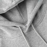 Unisex Winter Cotton Coat Winter Letter Printed Warm Top Hooded Sweater