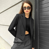 Women Trench Coat Suit Casual Short Coat