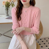 Women Knitwear Autumn Winter Sweater Short Sweater