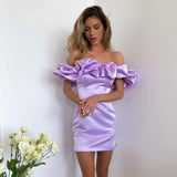 Women Dresses Sexy Evening Dress (Zns0409)