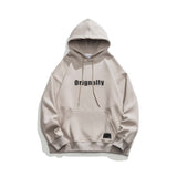 Unisex Shirts Autumn Chest Letter Hooded Sweater
