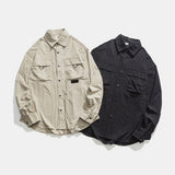 Unisex Jacket Fall Lapels Loose Shirt