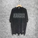 Amiri T Shirts Washed and Worn Retro Short Sleeve T-shirt