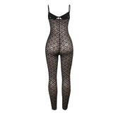 Women Tops Spring Sexy Jumpsuit Lace Jumpsuit
