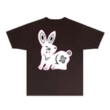 Amiri T-Shirt Rabbit Printed Short Sleeve T-shirt