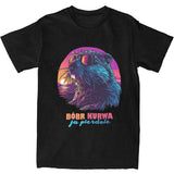 T Shirt Synthwave Polish Beaver Meme Bobr