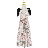 Women Dresses Bohemian Summer Sling Long Dress (Qymy0409)