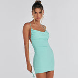 Women Dresses Summer Sexy Backless Sheath Dress