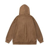 Unisex Jacket Autumn Graffiti Style Zipper Sweater