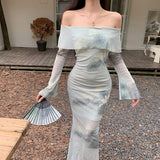Women Dresses Elegant Slim-Fit Hip Skirt