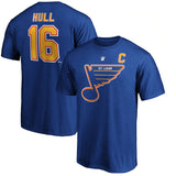 NHL T-Shirts NHL Blues Ice Hockey Suit T-Shirt Sports Loose T-Shirt Short Sleeve