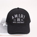 Amiri Hat AMIRI Fashion Baseball Cap, Embroidered Cap, Casual Versatile