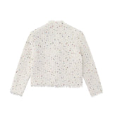 Women Jacket Autumn and Winter Casual V-neck Multi-Pocket Top