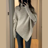 Women Knitwear Autumn and Winter Turtleneck Knitwear Loose Sweater