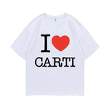 I Love Playboi Carti Hip Hop Tshirt Mens Fun Rapper Tee