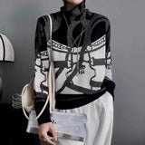 Women Knitwear Autumn and Winter Turtleneck Sweaters Bottoming Shirt
