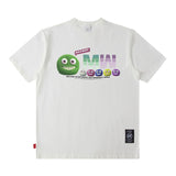 Men T Shirt Cartoon Printed Couple Short Sleeve T-shirt Men and Women Hip Hop