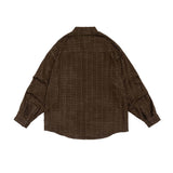 Unisex Jacket Autumn Vintage Stripe Shirt