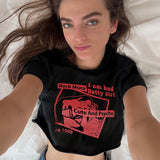 Women T-shirt Summer Short Midriff-Baring Top Casual Short-Sleeved T-shirt
