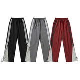Women Sweatpants Retro Overalls Men's and Women's Loose Wide-Leg Pants Casual Pants