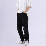 Men Jeans Ripped Black Slim Jeans