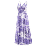 Women Date Dress Summer Bohemian Strap Dress