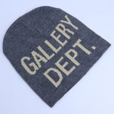 GALLERY DEPT Hat men's and women's alphabet knitted hat autumn and winter outdoor