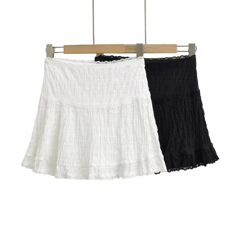 Women Skirt Summer Lace Skirt
