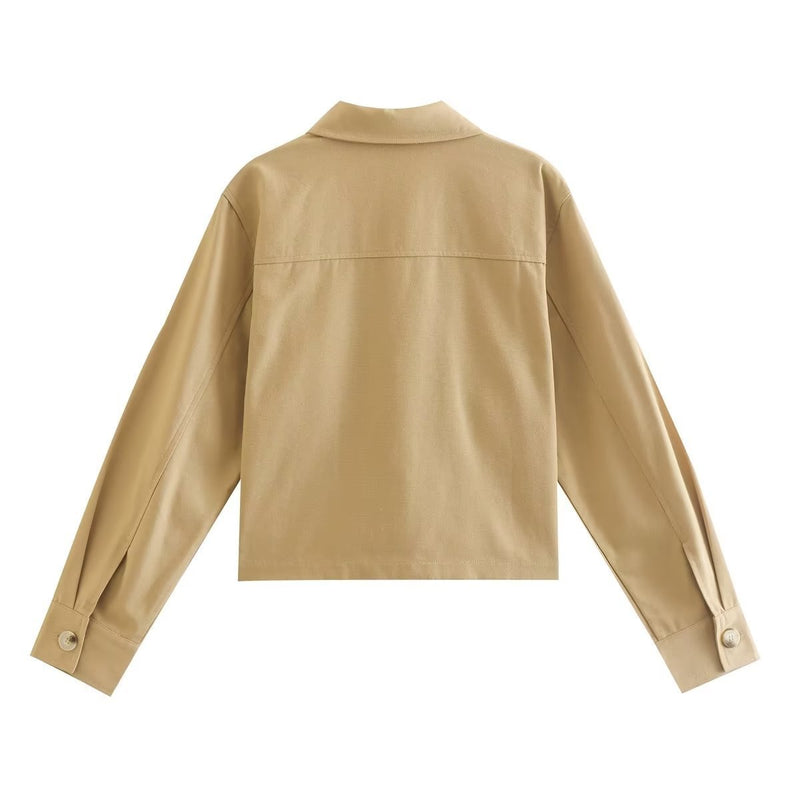 Women Jacket Autumn Workwear Jacket Short Coat