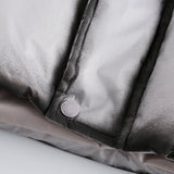 Unisex Winter Cotton Coat Winter Warm Stand-up Collar Cotton-Padded Clothes Vintage Distressed Loose Cotton Coat