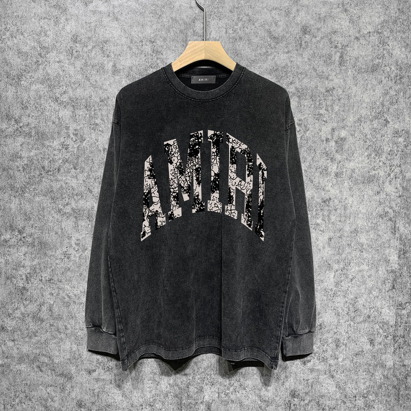 Amiri Long-Sleeve Shirt Vintage Long Sleeve T-shirt