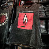 Pearl Jam T Shirts Doors Ramones Rock Washed Vintage Tank Top Cotton Sleeveless T-Shirt(Part2)