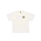 Men T-shirts HUMAN Polar Bear Print Loose Casual Short Sleeves