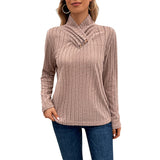 Women Knitted Sweater Autumn Long Sleeve Turtleneck Sweater