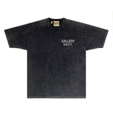 Gallery Dept T Shirts Tee Shirt Washed and Worn Short Sleeve T-shirt Blouse