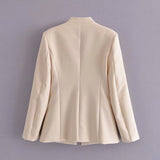 Women Suites Fall Slim Fit Simple Casual Suit Jacket