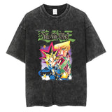 2024Streetwear Japanese Anime Print T Shirt Fashion Vintage