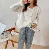 Women Knitwear Spring and Autumn Loose Knitted Cardigan