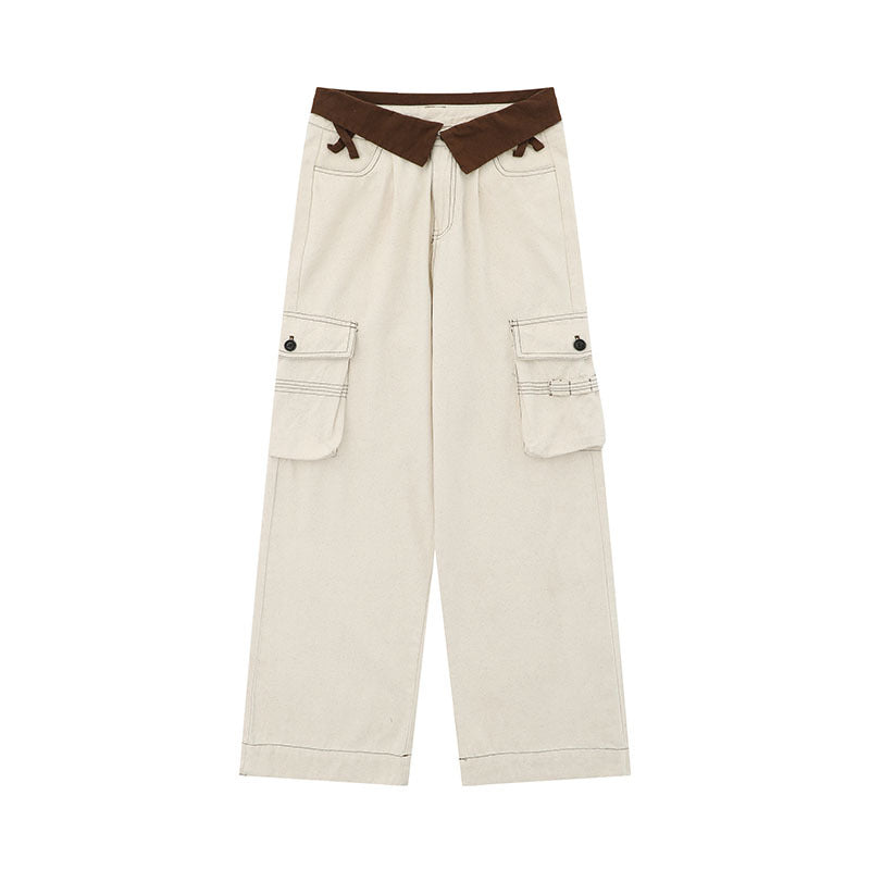 Men Jeans Casual Wide-Leg Pants Men's Jeans