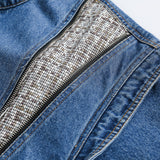 Unisex Jacket Retro Washed Denim Jacket Loose Denim Jacket