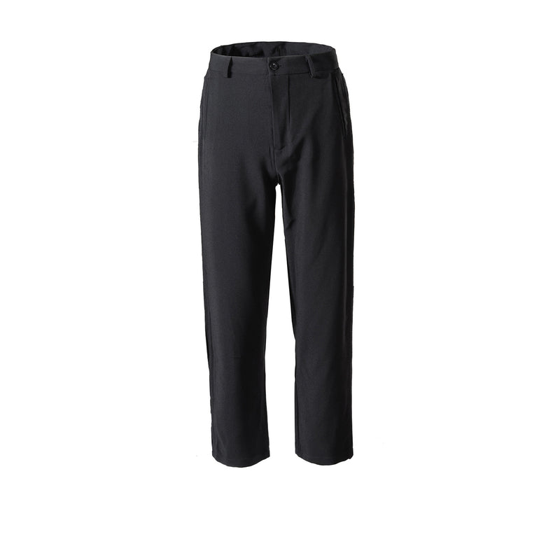 MIJKO Men's Vintage Pants MIJKO Spliced trousers Men's and women's straight casual trousers