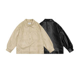 Unisex Jacket Autumn Leisure Leather Jacket